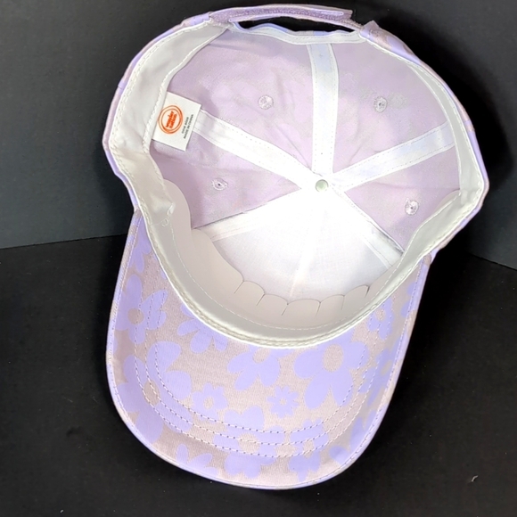 NWT,Wonder Nation,3D Cat Light Purple Floral Girls Hat. - Picture 6 of 8